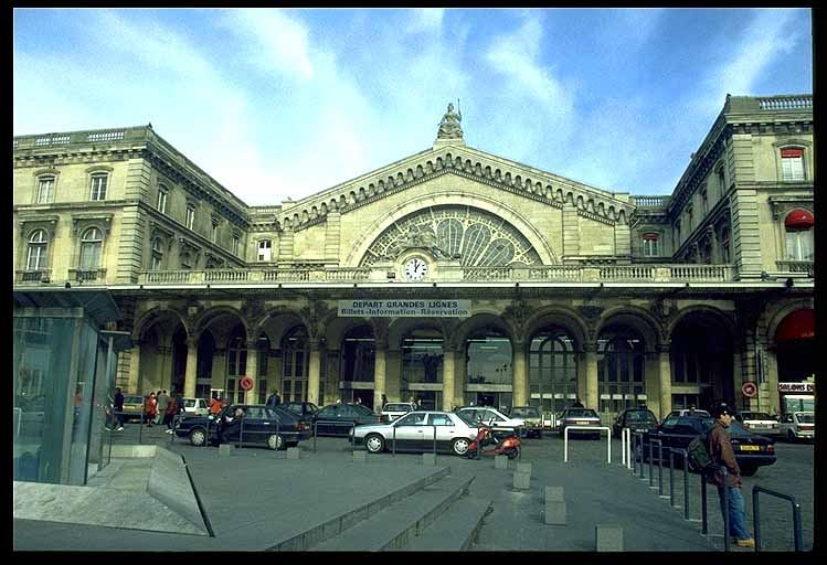Entrance to a
     Paris Train Station